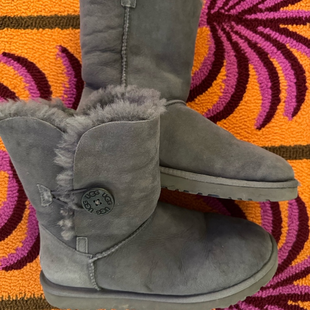 UGG Women's Charcoal Shearling Boots